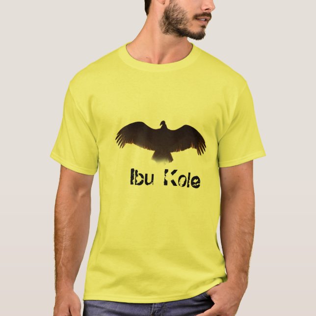 T-shirt Parte superior de Ibu Kole do abutre de Oshun por (Frente)