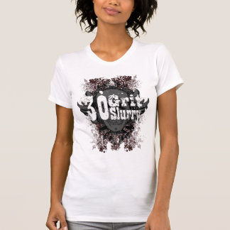 T-shirt parte superior do camisol da pasta do grão das