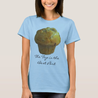 T-shirt Parte superior do muffin