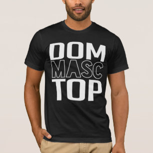 T-shirt Parte superior dos DOM Masc