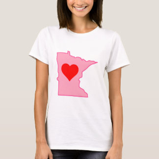 T-shirt Parte superior dos espaguetes - amor Minnesota de