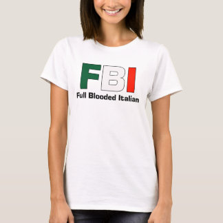 T-shirt Parte superior italiana dos espaguetes das