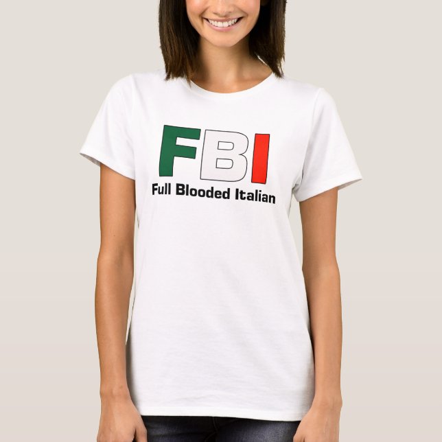 T-shirt Parte superior italiana dos espaguetes das (Frente)