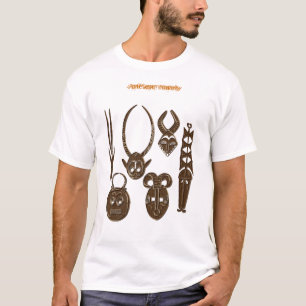 T-shirt & partes superiores TRIBAIS AFRICANOS da