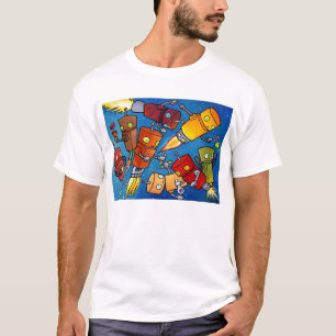 T-shirt Partido 2 do robô