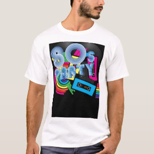 T-shirt Partido 80 retro
