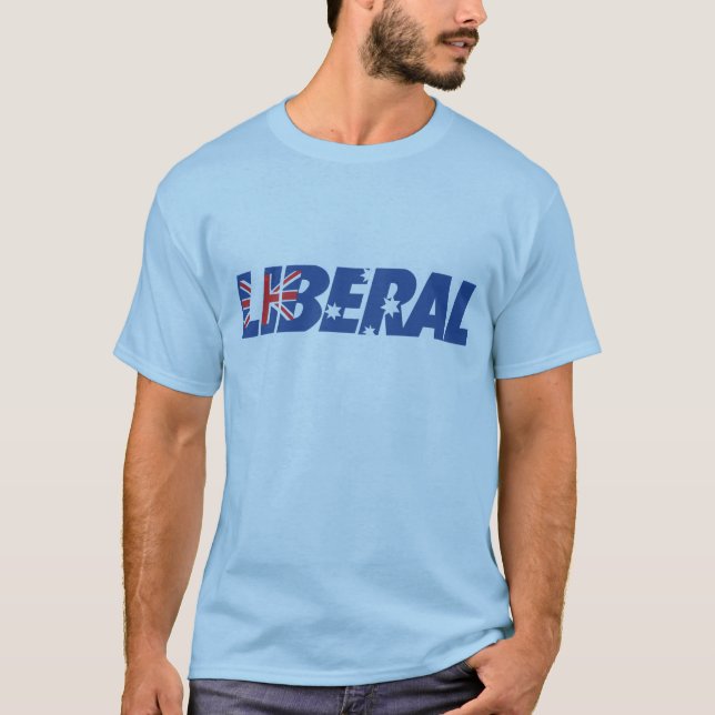 T-shirt Partido liberal de Austrália (Frente)