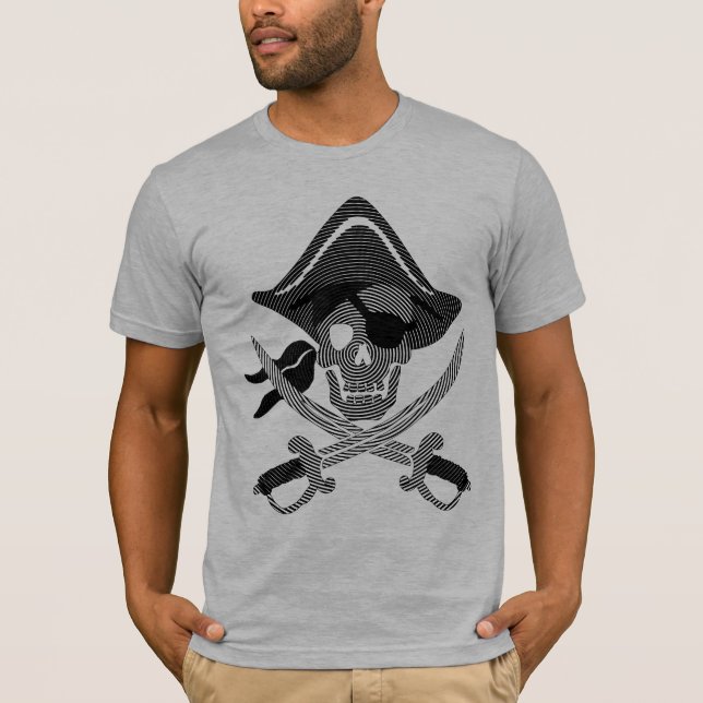 T-shirt Partido Pirata (Frente)