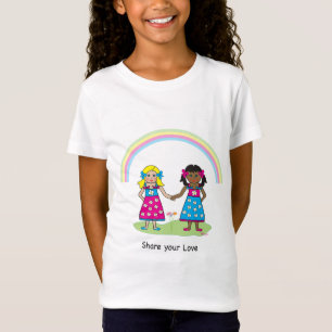 T-shirt Partilhar o Amor - Igualdade para Todos