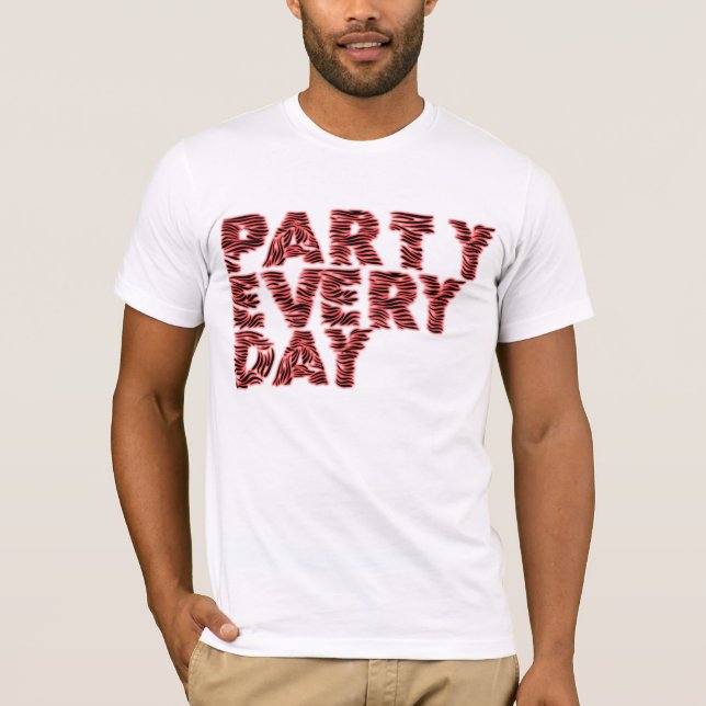 T-SHIRT PARTY CADA DIA (Frente)