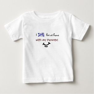 T-shirt parvo do bebê