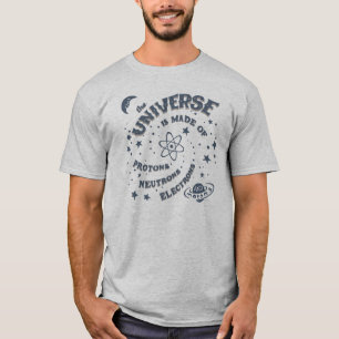 T-shirt Parvos atômicos do universo