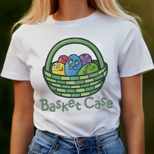 T-shirt Páscoa engraçada do Basketcase
