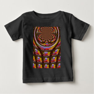 T-shirt Páscoa psicodélica Caleidoscópio Art Impressão