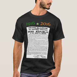 T-shirt Páscoa que aumenta 1916 - 2016