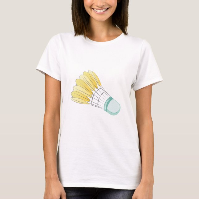 T-shirt Passarinho do Badminton (Frente)