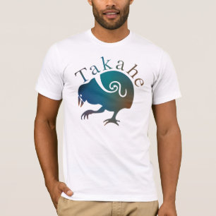 T-shirt Pássaro da Nova Zelândia TAKAHE