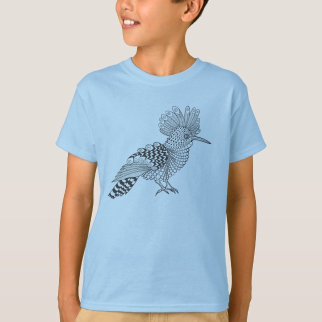 T-shirt Pássaro do estilo (Frente)