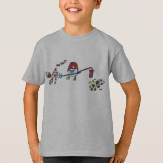 T-shirt Pássaro em cólera bombeiro