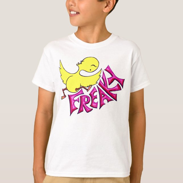 T-shirt Pássaro Freaky (Frente)