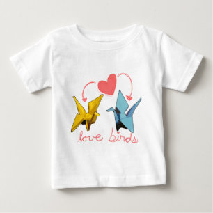 T-shirt pássaros do amor