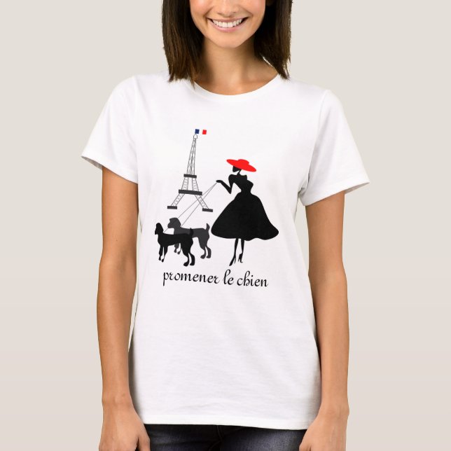 T-shirt Passeio com cães (Frente)