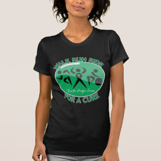 T-shirt Passeio do funcionamento da caminhada da infecção