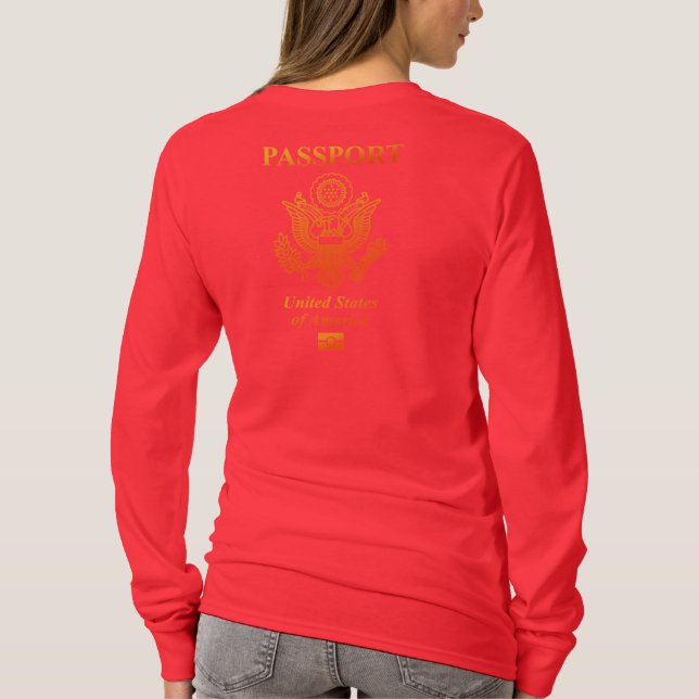 T-SHIRT PASSPORT(USA) (Verso)