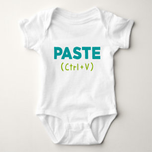 T-shirt PASTE (Ctrl+V) Copiar e Colar