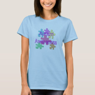 T-shirt Pastel da consciência do autismo