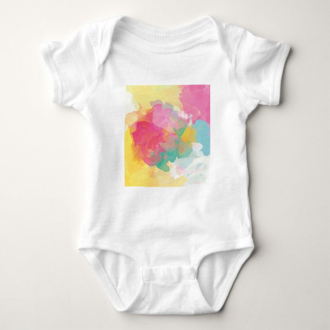 T-shirt Pastel de Aquarelas (Frente)
