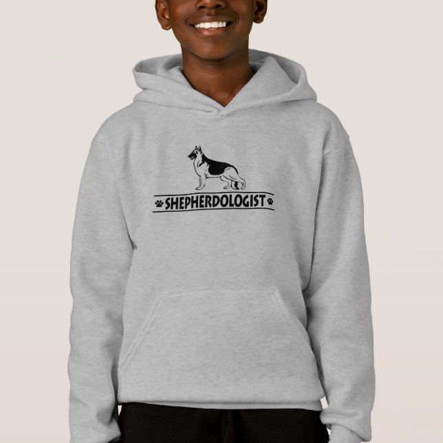 T-shirt Pastor Alemão Engraçado (Frente)