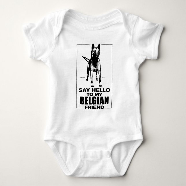 T-shirt Pastor belga - Malinois (Frente)