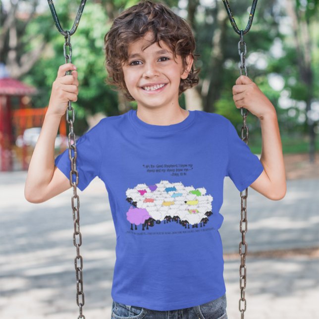 T-shirt Pastor de Ovelha Única (Criador carregado)