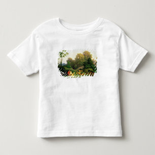 T-shirt Pastor e Shepherdess em uma paisagem alemão