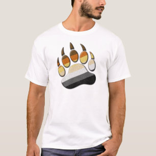T-shirt Pata alegre do orgulho do urso