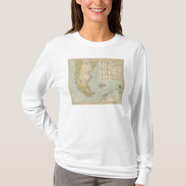 T-shirt Patagonia e Argentina (Frente)