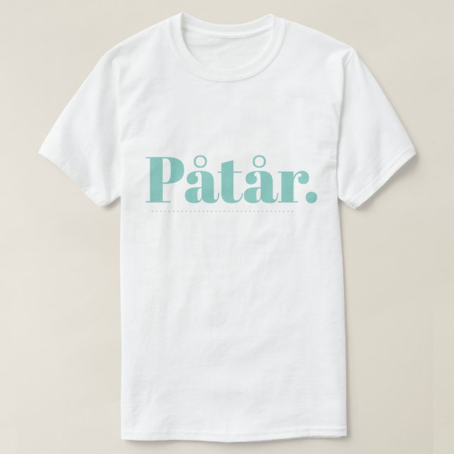 T-Shirt Påtår (Frente do Design)