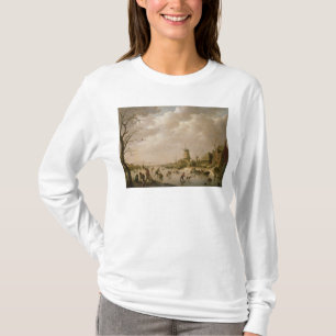 T-shirt Patinadores em um canal congelado, 1779