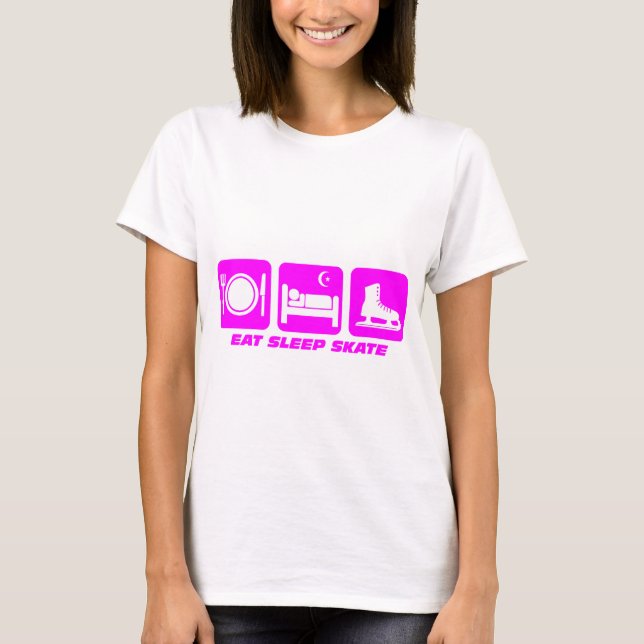 T-shirt Patinagem artística engraçado (Frente)