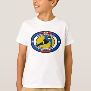 T-shirt Patinagem da velocidade do T/Oakville do