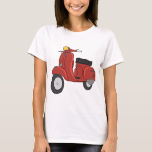 T-shirt Patinete dos SS do Vespa
