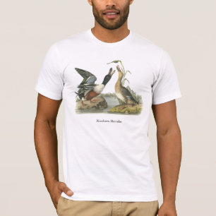 T-shirt Pato-colhereiro do norte, John Audubon
