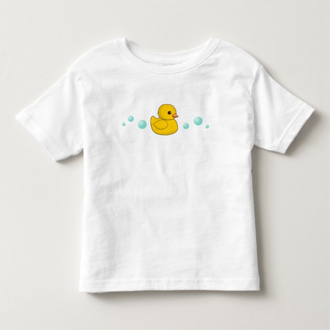 T-shirt Pato de Borracha Bonito - Pato Amarelo - Pato Kawa (Frente)