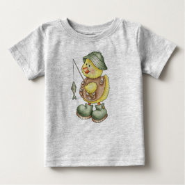T-shirt Pato de Pesca