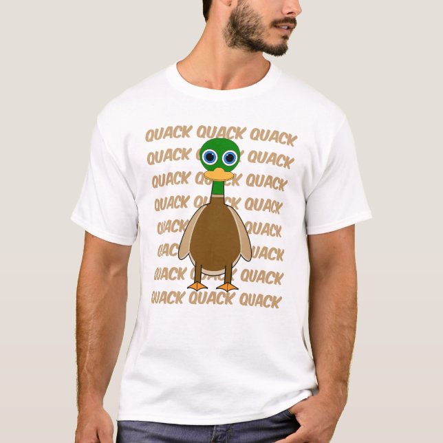 T-shirt pato engraçado (Frente)