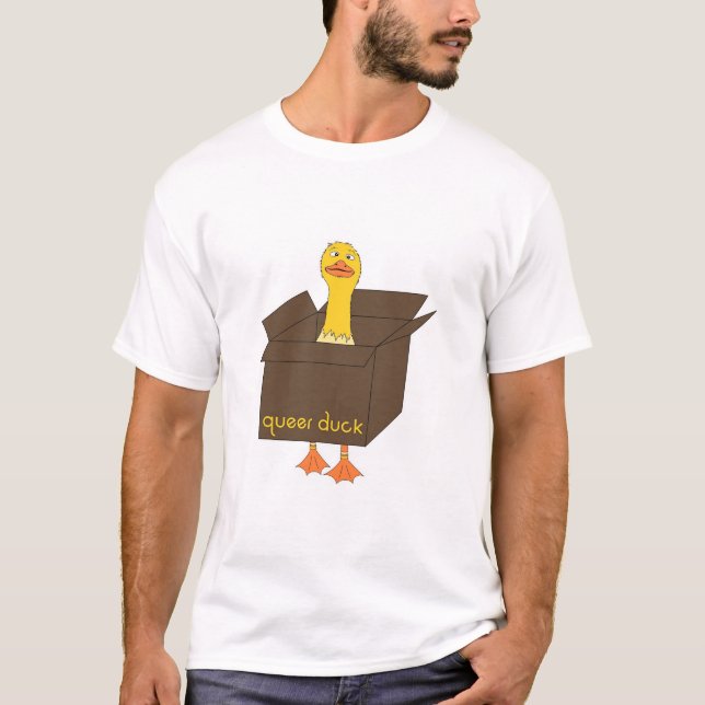 T-shirt Pato estranho (Frente)