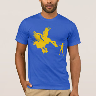 T-shirt Pato feito sob medida cavalo
