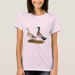 T-shirt Patos:  Harlequin de prata de Galês