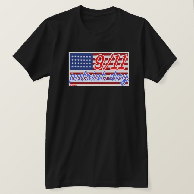 t-shirt "PATRIOT DAY" (Frente do Design)